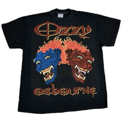 Винтажная футболка OZZY OSBOURNE 1992 Татуировки BLACK SABBATH XL Однострочный шов РЕПРИНТ