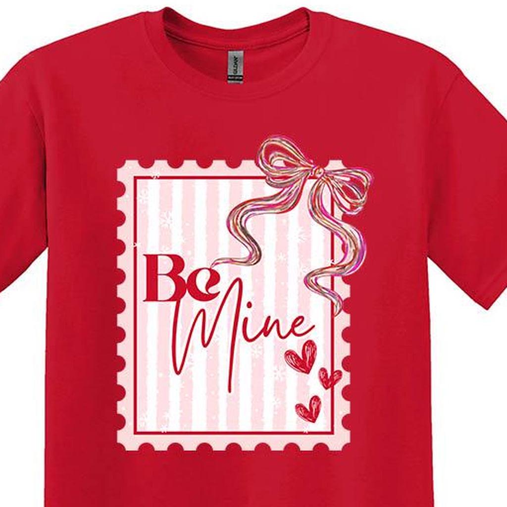 Coquette Valentine' s Shirt, Be Mine Valentine's Tee, Valentines Shirt