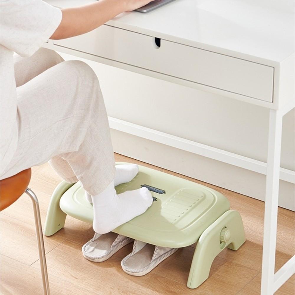 with Massage Rollers Desk Leg Rest Ergonomic Foot Stool Under Desk Footrest Under Desk Use