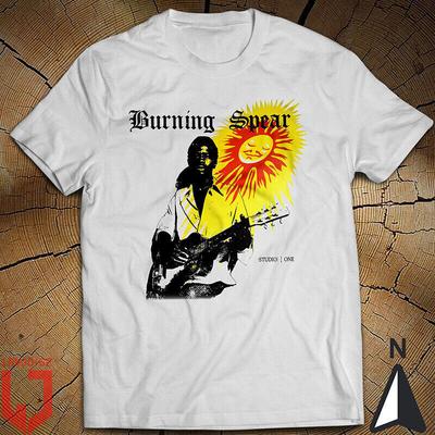 Studio One Представляет Burning Spear Burning Spear Уинстон Родни OD Рубашка Унисекс Футболка