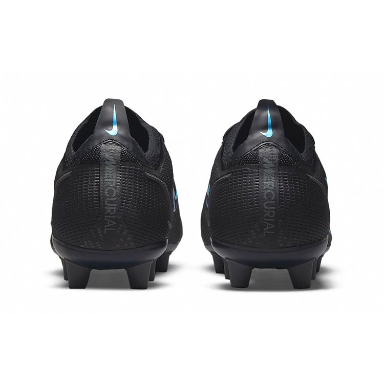 Nike Mercurial Vapor 14 Elite AG Black Photo Blue Кроссовки унисекс Железно-серые CZ8717-004