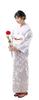 Kimono Hiroba Yu Yukata Summer Love Swaying Ground Cherry School Student Yukata One Size Fits Perfect for Fireworks Women's 3-Piece Set, Design, 2023,