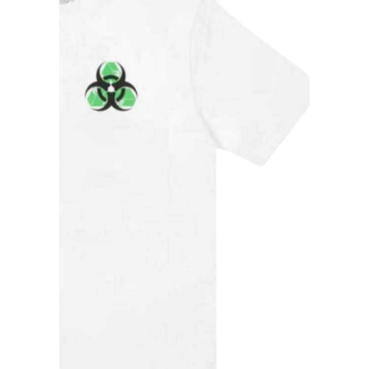 PALACE Bio Hazard White Triangle Back Pattern Logo Short Sleeve Unisex P20ts145