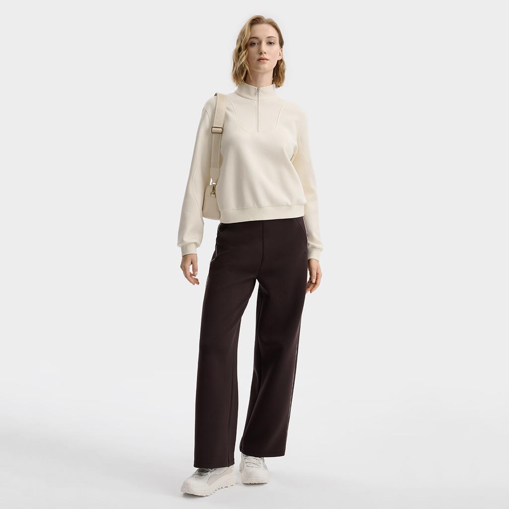Fila Классический мягкий трикотажный короткий пуловер-свитшот женские топы цвет мороженого F11W543201FIV