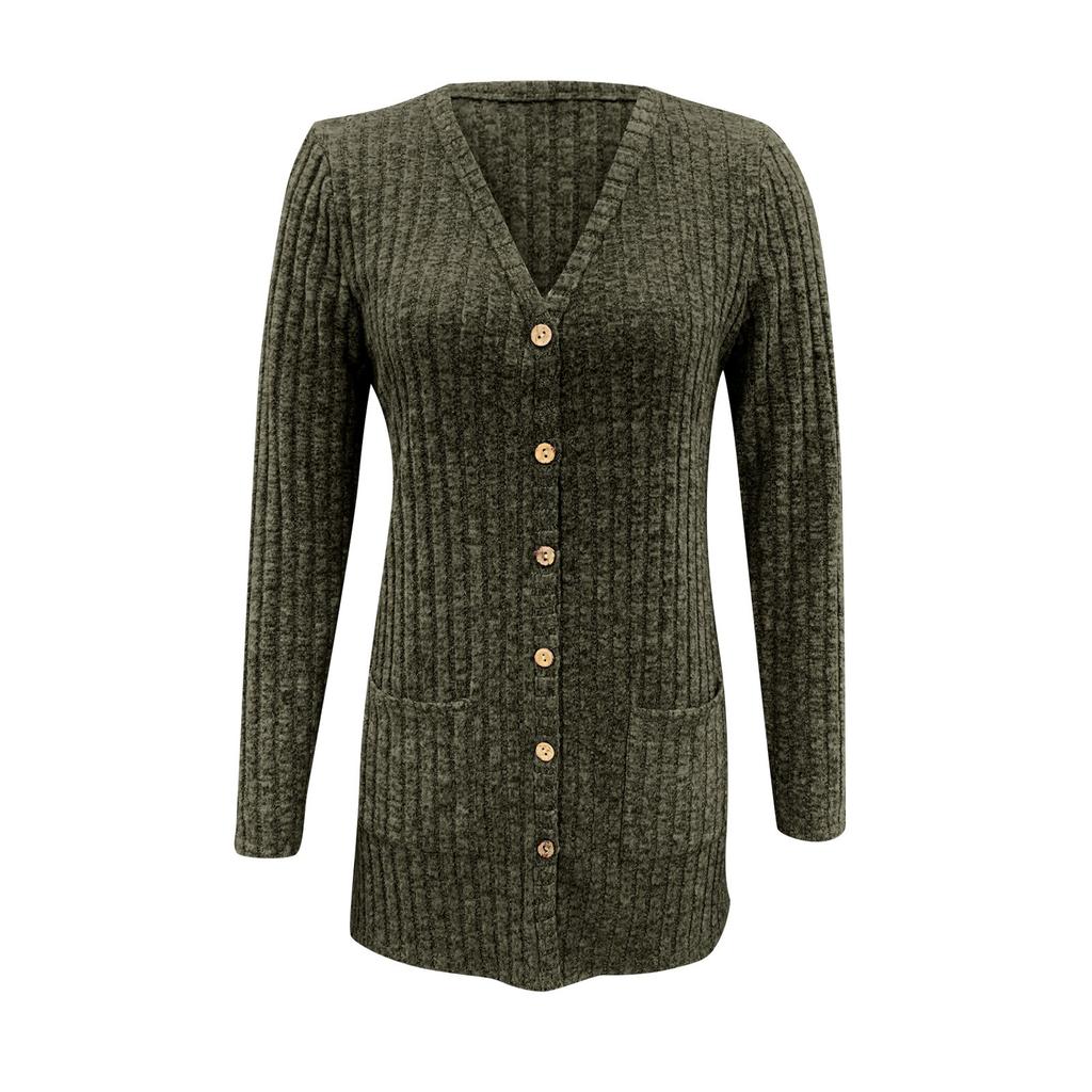 Женский женский кардиган с длинным рукавом, свитер, пальто, топ