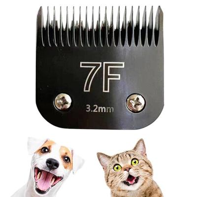 Для Wahl KM 10 Большинство Для Andis AG/AGC/SMC/Oster A5/Classic 76 Машинок для стрижки животных Совместимый 7F 3,2 мм Профессиональный Съемный нож Для Wahl