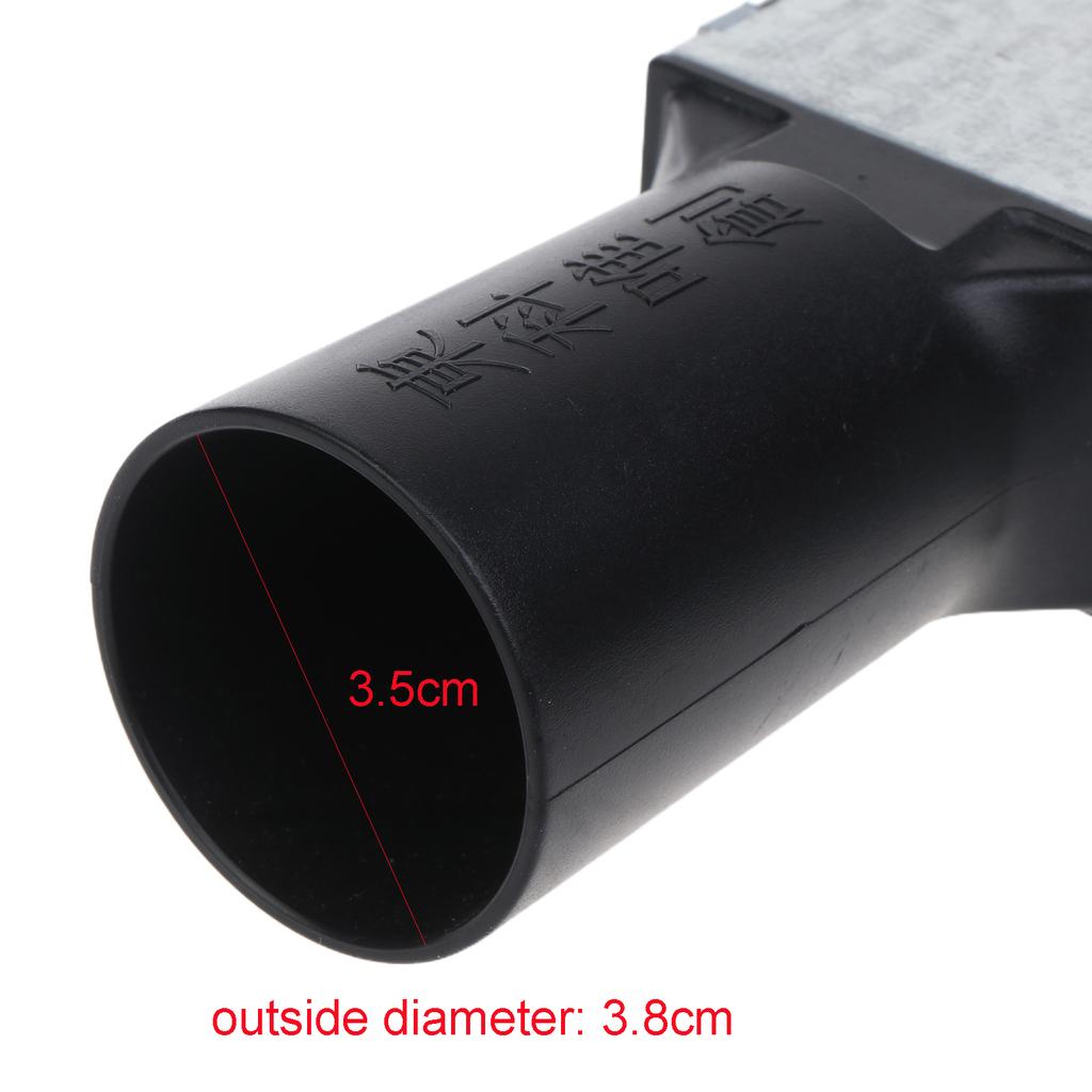 Universal 38mm Diameter Air Ducting Tubes for 12V 24V 5V 11028 Cooking Air Blower Cooling Fan 110x110x28mm BBQ Fan