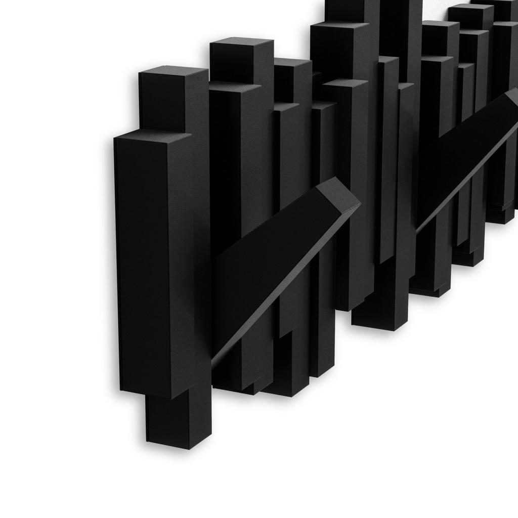 Официальный настенный крючок-вешалка Umbra, идеален для хранения пальто и для прихожих, комнат, спален. Множество крючков, вешалка для шляп, сумок и многого другого.