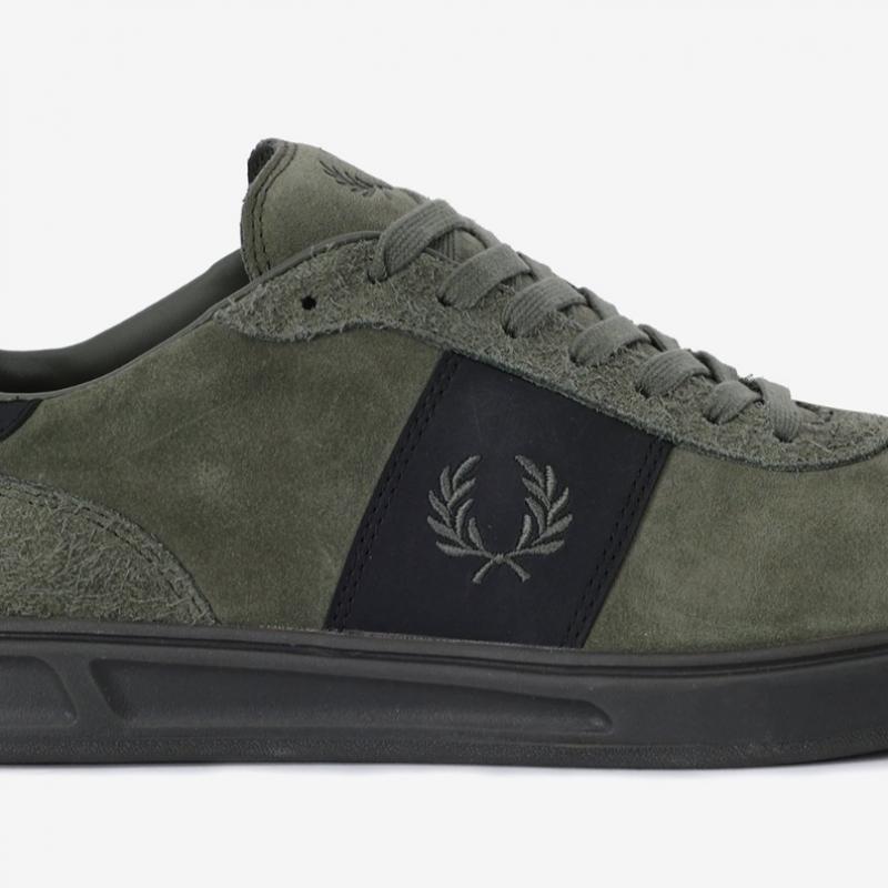 Fred Perry Мужские замшевые кроссовки S B4