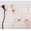 1Pcs Synthetic Resin Power Cord Storage Rack Chef Styling Wall Decoration New Kitchen Hooks  Kitchen