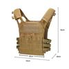 Мужской жилет Plate Carrier Molle Магазинный тактический жилет Тренировочная броня для тела Боевой камуфляж CS Охотничье снаряжение
