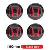 56mm 60mm 65mm Car Wheel Center Hub Cap Rim Cover Stickers For Honda Civic Fit Jazz Accord CRV City Odyssey Passport Pilot Vezel
