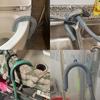 Universal U Shape Drain Outlet Hose Guide Assembly Fit Drain Hose Washing Machine Dishwashers Hose Clip Hose Holder Bracket