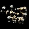 100-500Pcs Acrylic CCB Faceted Geometry Seed Spacer Beads for Jewelry Making DIY Bracelet Necklaces