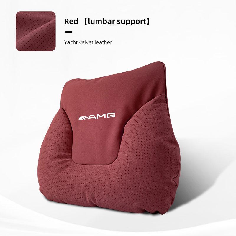 TWEK4 Car Headrest Neck Support S Class Soft High Quality Car Suit Accessories Car Hub Cap For Mercedes Benz AMG W214 W205 W204 W206