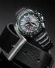 Casio Мужские аналоговые кварцевые часы Edifice из нержавеющей стали, водонепроницаемость 100 м, EQB-1100XYDC-1A