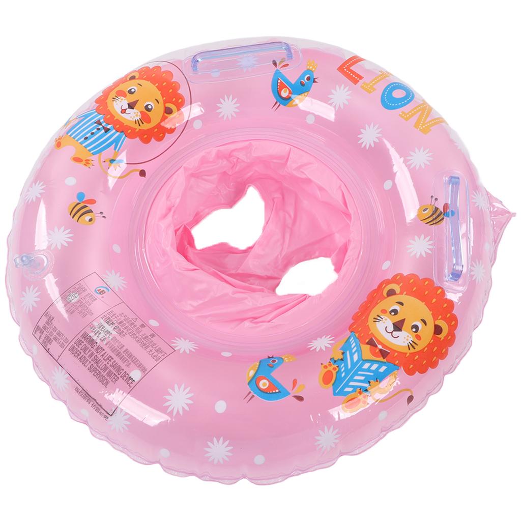 Детский плавательный круг, водонепроницаемый, с двойной ручкой, удобный для захвата, детское сиденье для купания, поплавок для купания в ванне