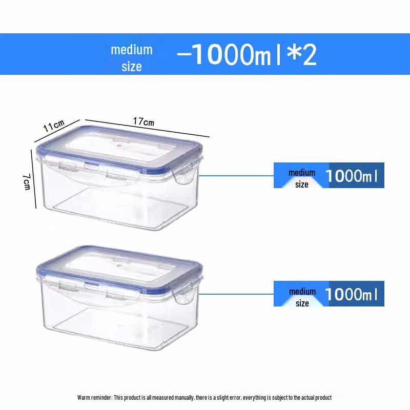 Прозрачные пластиковые контейнеры для хранения продуктов Zhaoran