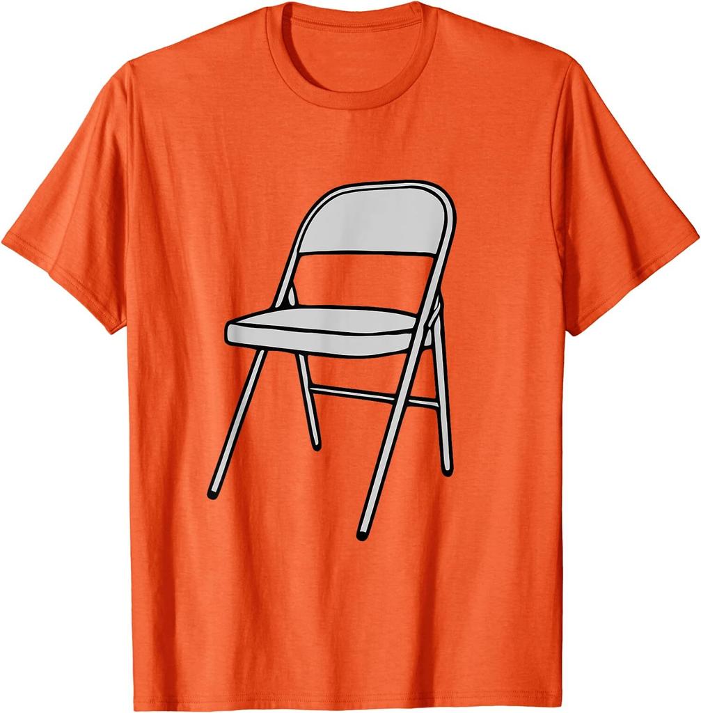 Folding Chair Seating Furniture Funny Gift Unisex T-Shirt