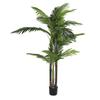 Artificial Palm Tree 6FT Decorative Fake Tropical Floor Plant with Planter Pot for Home Living Room