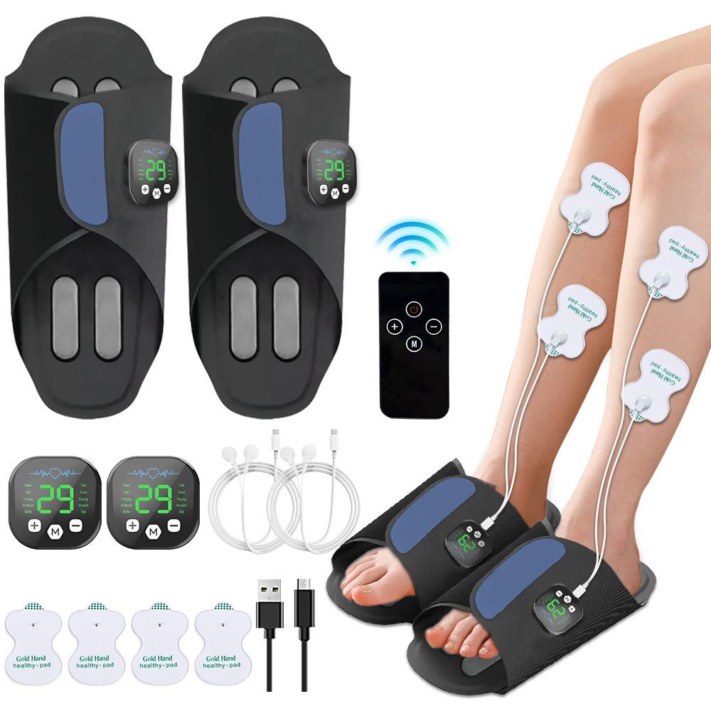 Electric Foot Massager Shoe EMS Pad Muscle Stimulation Massage Foot Relaxation Foot Spa Machine Feet Massager Tools Circulation
