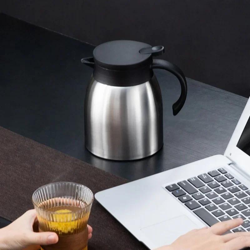 Термос из нержавеющей стали 304, большой емкости, кофейный чайник с ситечком для чая, герметичная бутылка для воды, бытовые инструменты