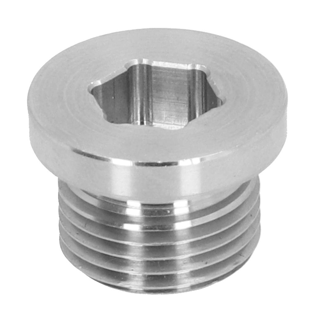 Oxygen Sensor Plug O2 Oxygen Sensor Plug M18x1.5 High Strength Stainless Steel Fitting Universal