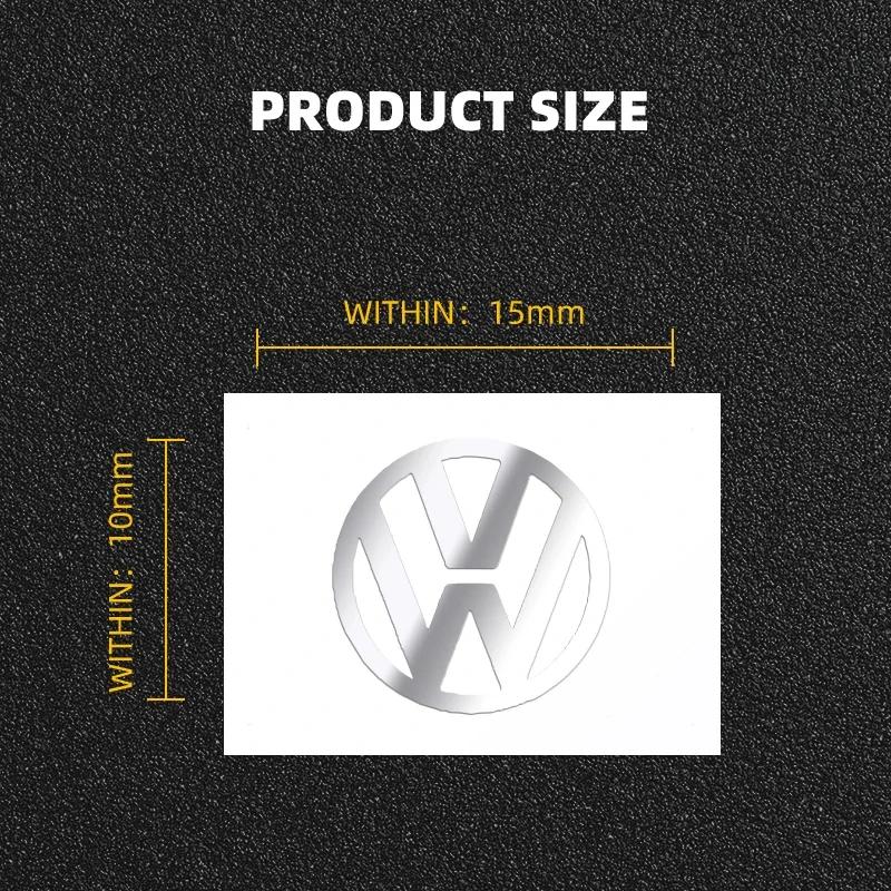 VW For Volkswagen Car Logo Metal Stickers Decorat Emblem For Volkswagen GOLF 5 Tiguan Polo Golf 6 Golf 7 Jetta Magotan Bora Scir