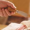 Mini Butter Knife Cheese Spreader Knive Creative Standing Butter Knife Jam Salad Dressing Knife Stainless Steel Wooded Handle