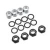 Kit Accessories Spacers Axle Nuts Skateboard Longboard Parts Skateboard Truck Hardware Speed Rings