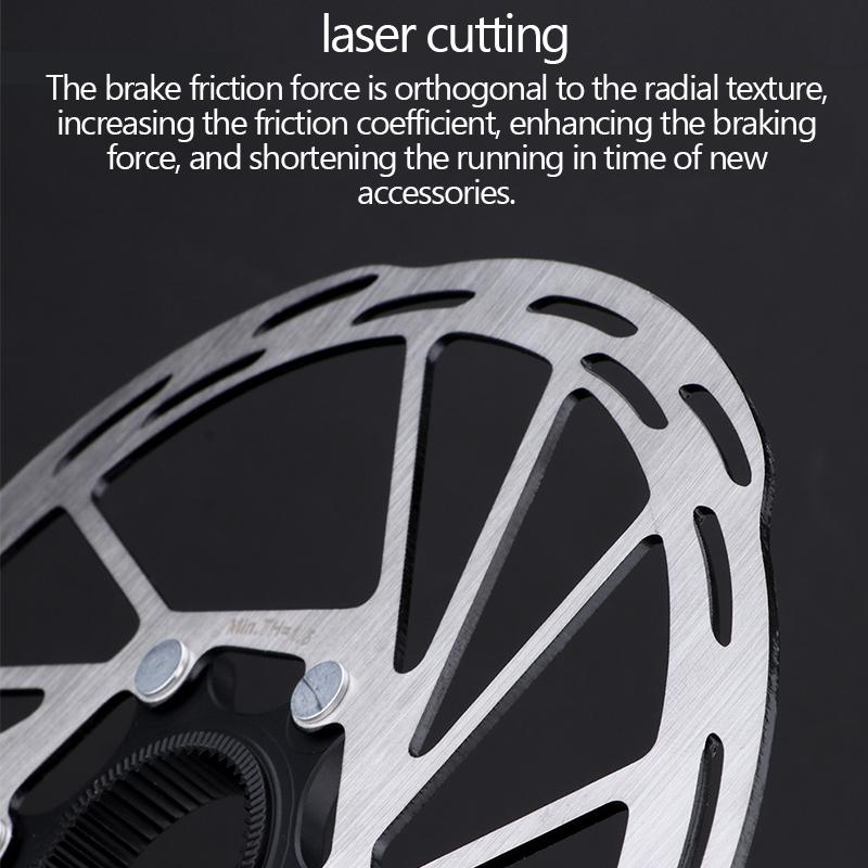 IIIPRO Bike Brake Rotor Centerlock Disc 140/160/180/203mm MTB Road Bicycle Brake Disk Center Lock Hydraulic Brake Discs Rotor