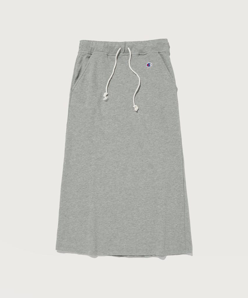 Champion Women'S C-Logo Long String Skirt Normal Grey