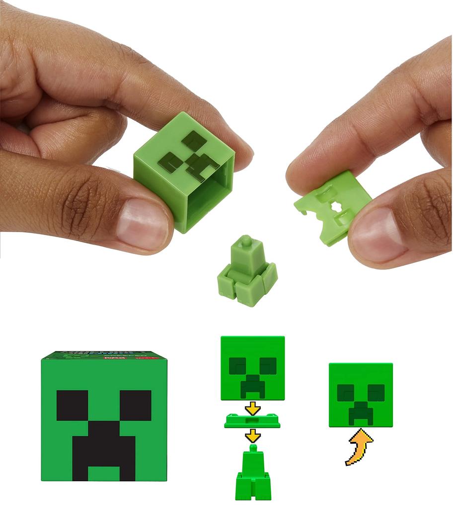 Minecraft Mob Head Mini Figure Mini Assortment F Figures Sold In Years Old and (MINECRAFT) [36 Box] [6 Up] 986F-HDV64