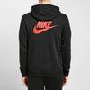 Nike Повседневный пуловер с капюшоном и принтом логотипа алфавита, мужские топы, черный CQ3655-010