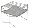 NANGOGEAR Camp Bonfire Stand Fire Pit Stainless Steel Mesh Solo Grill 11104 (Nanko Gear) (SOLO-202-JS)