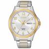 BF2005-54A Men's Quartz Watch, Silver/Gold Stainless Steel
