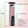 Беспроводная электрическая машинка для удаления мозолей на ногах, перезаряжаемый инструмент для педикюра для удаления омертвевшей кожи и кутикулы, сменная наждачная бумага