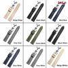 Waterproof Sailcloth Watch Band Butterfly Buckle Sailcloth Strap 18/19/20/21/22mm Durable Nylon Quick Release Bracelet Wristbelt