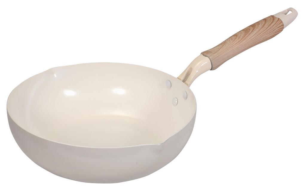 Глубокая сковорода Pearl Metal 24 см, совместима с индукцией, Ceramir HC-570