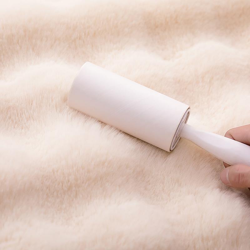 Round Bubble Fleece Fabric Simple Solid Color Fluffy Soft Comfortable Easy To Clean Furry Warm Cute Indoor Decorative Carpet