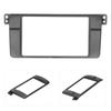Рамка для радиоприемника 2 Din, панель для стереосистемы DVD, крепление на приборную панель, подходит для 3?Серии (E46) 1998?2005