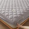 Thicken Cotton Mattress Pad Protector Luxury Elastic Bed Sheet Breathable Non-slip Mattress Topper King Queen Single Double Size