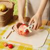 Многофункциональный складной многоцелевой фруктовый нож, портативная нержавеющая сталь Овощечистка и резак с вращающимся на 135 градусов лезвием