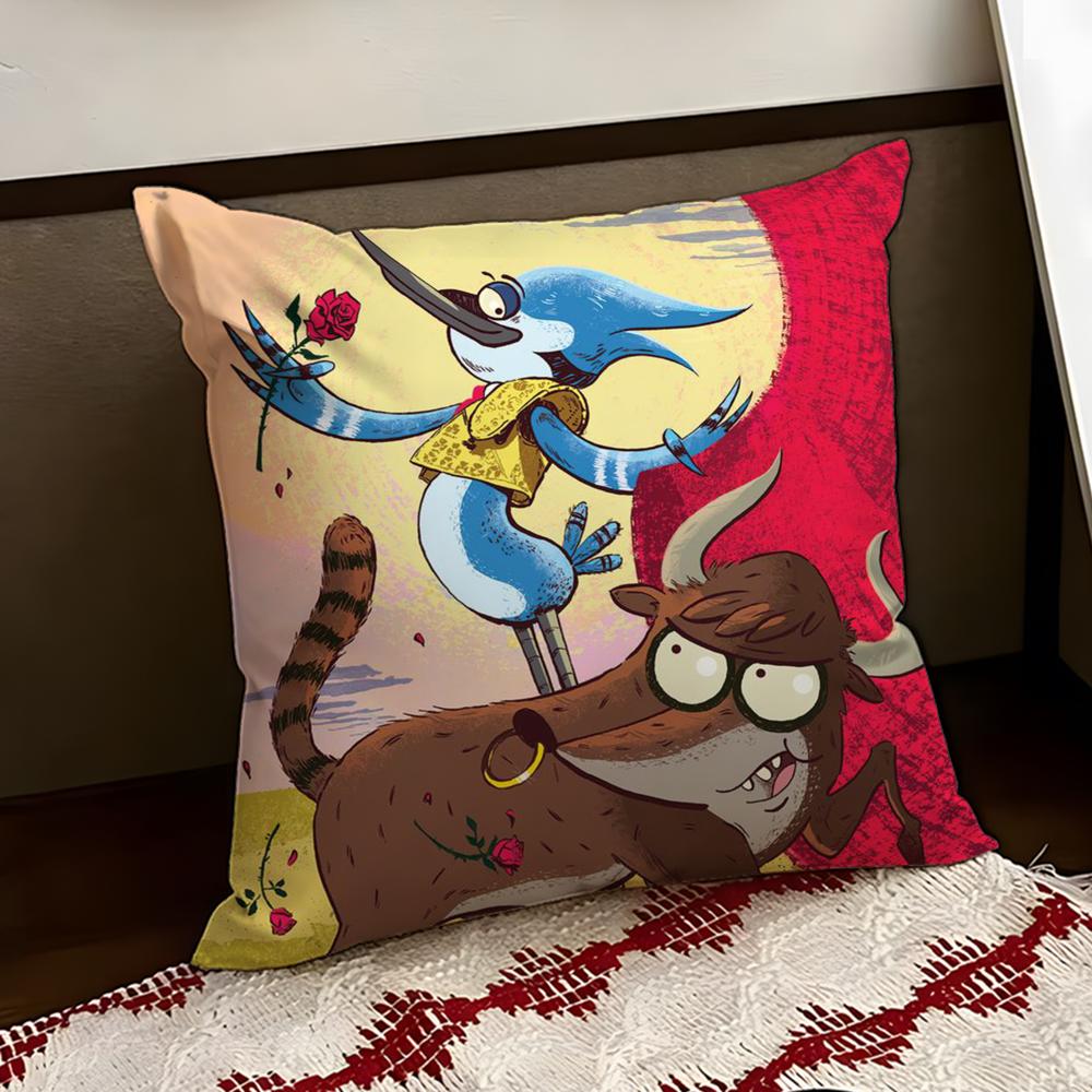 RRegular SShow Cushion Cover Reversible Soft Durable Pillow Cover Home Car MultiScene Use for Daily Comfort