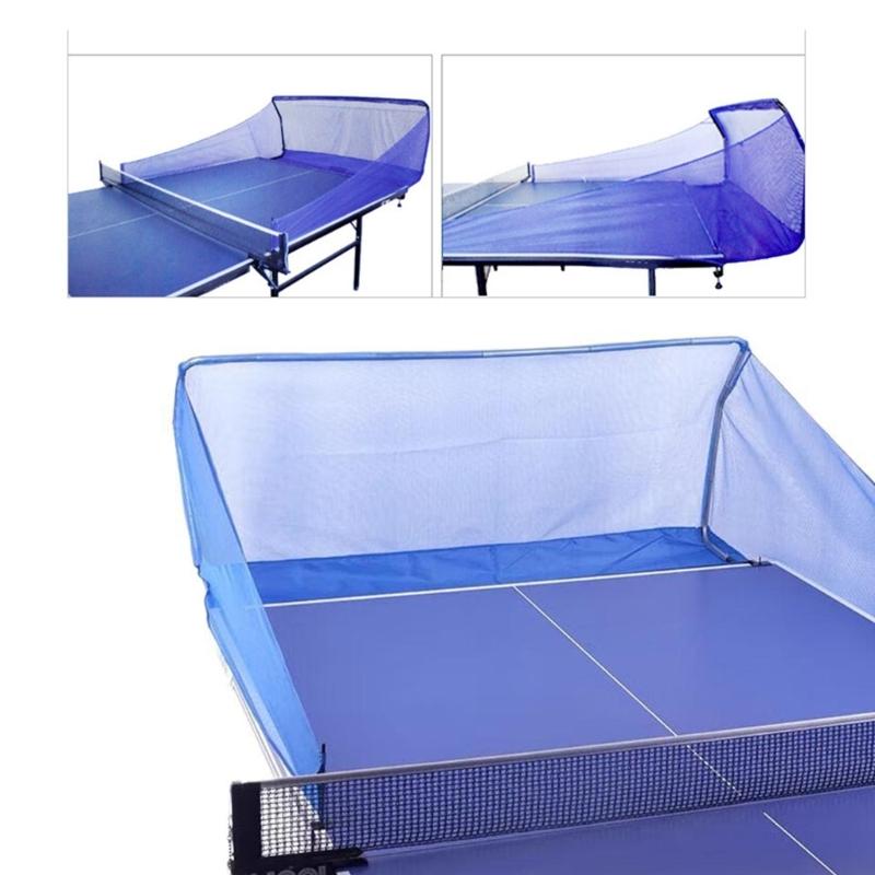Light Weight Table Tennis Ball Catches Net PingPong Ball Training Collecting Net Portable Table Tennis Training Tool