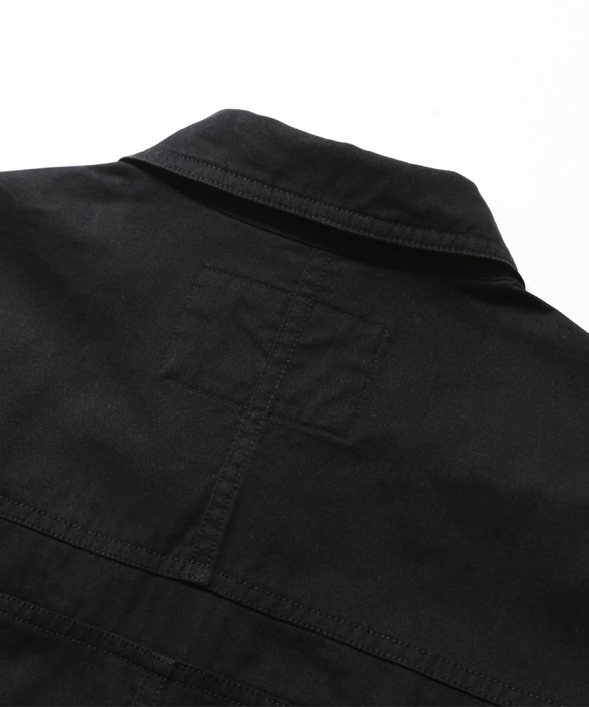 HAVEOFFDUTY Bio-Washed Blouson Jacket (Black)