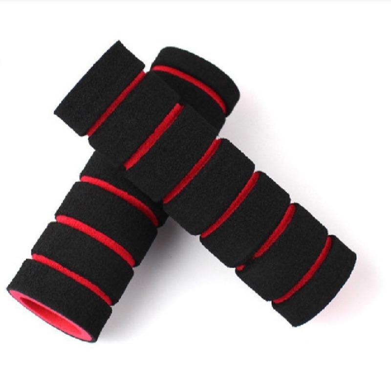 Bicycle Bamboo Shaped Sponge Handle Cover Mountain Bike Shock Absorber Handle Gloves Bicycle Soft Handle Cover Riding Equipment