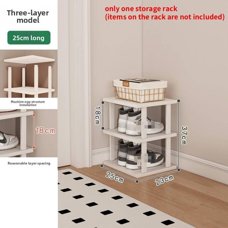 Shoe Rack For Entryway With Multitier Design And Space Saving Storage For Home Use