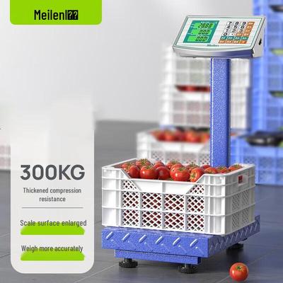 Складные коммерческие платформенные весы Meilen с высокой точностью (Китайская версия)