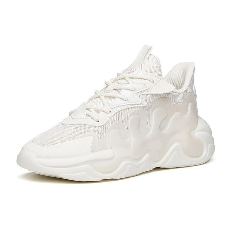 Anta Tide Worship 2.0 Dad Shoes женские кроссовки цвета слоновой кости и белого 122138840-1